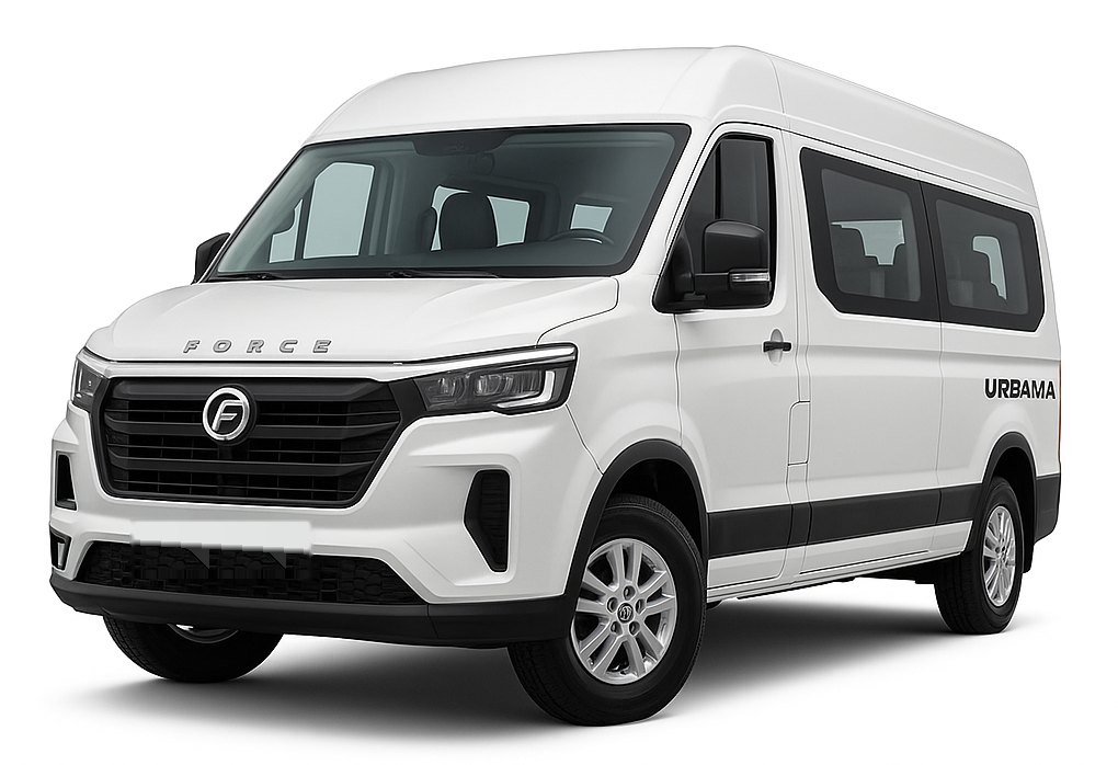 White Force Urbania van for group travel